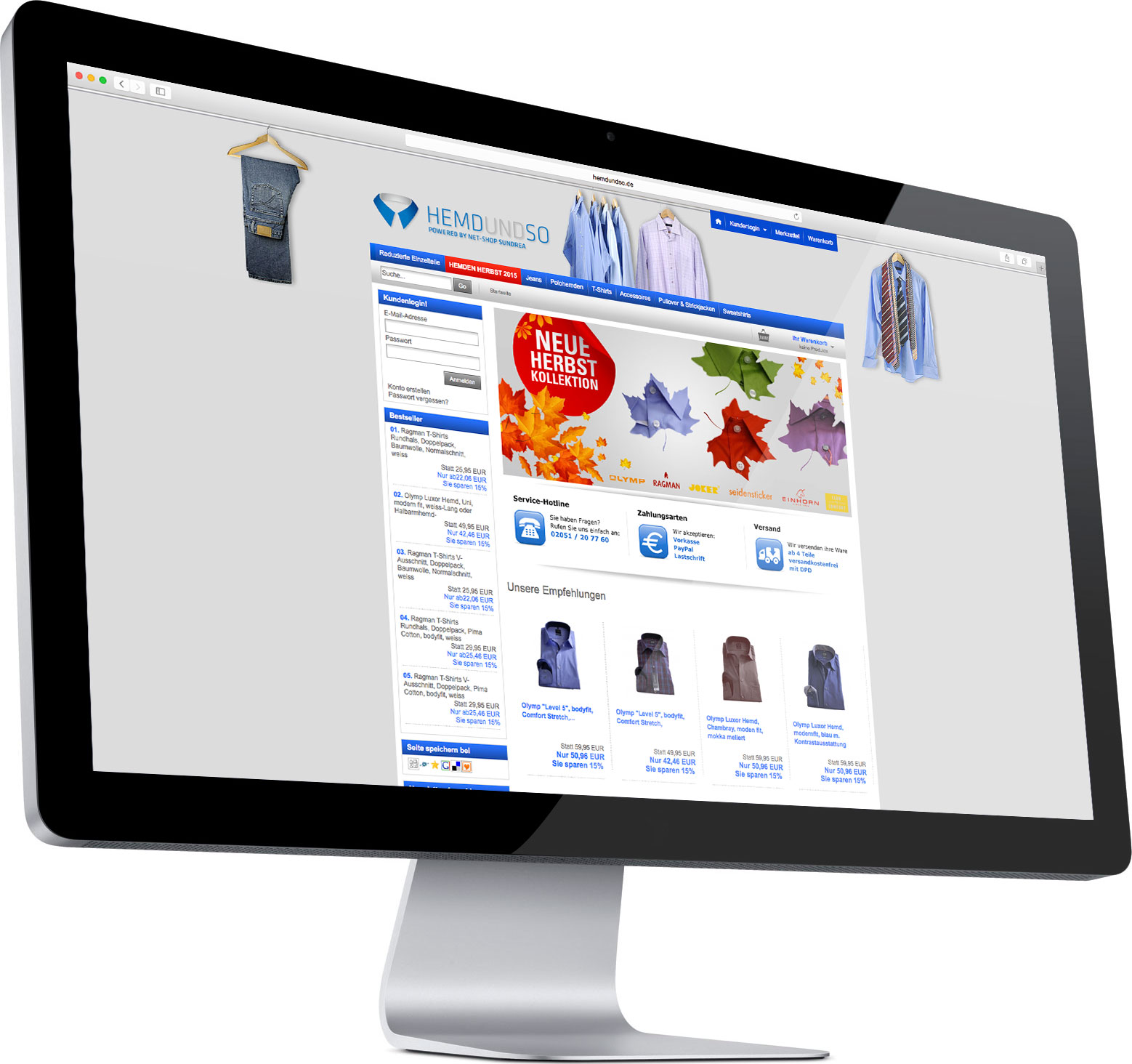 Online Shop Hemd und So 