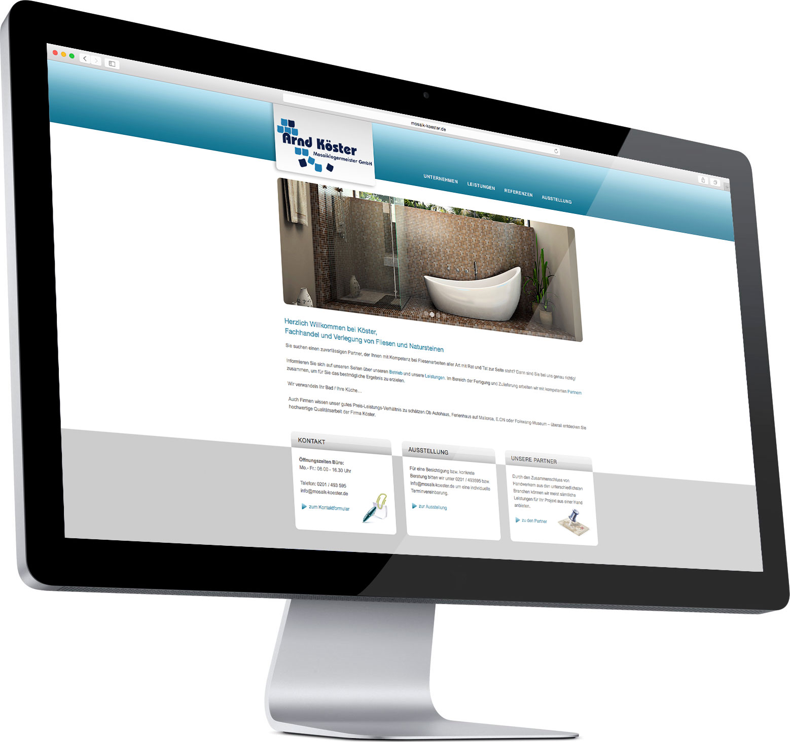 Mosaiklegermeister Arnd Köster 